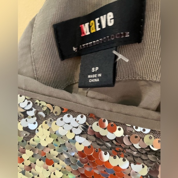 Anthropologie Maeve One Shoulder Sequin Dress Sizes XXS and SP left NWOT - Picture 7 of 8